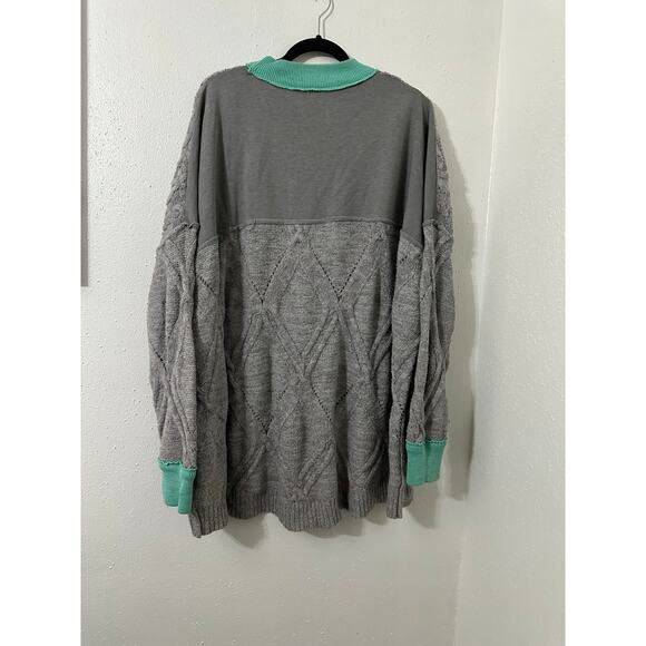 Free People Olympia oversized sweater size M - Picture 2 of 8